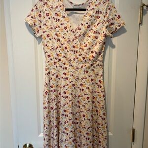 Floral Wrap Dress